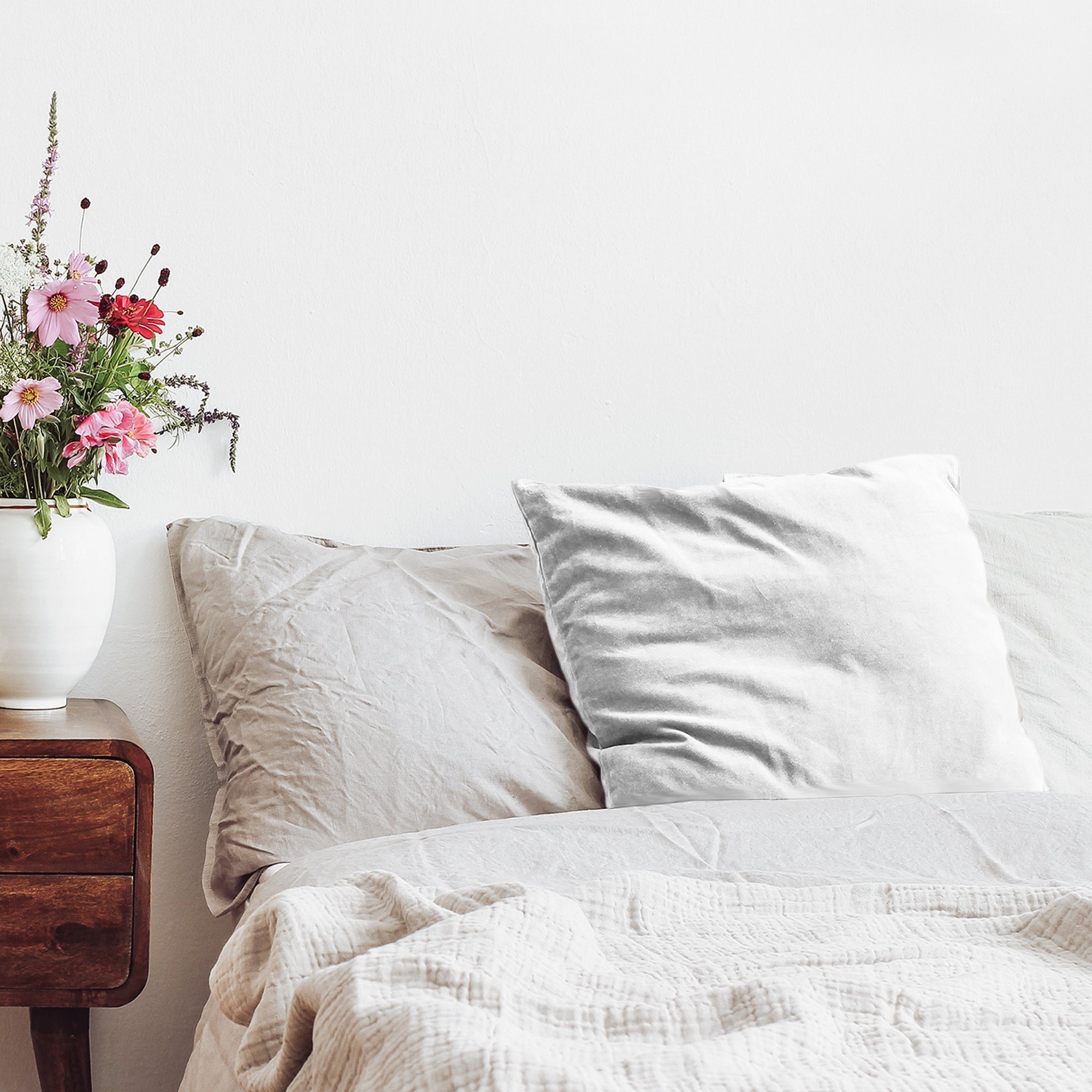 Almohada de salud blanca