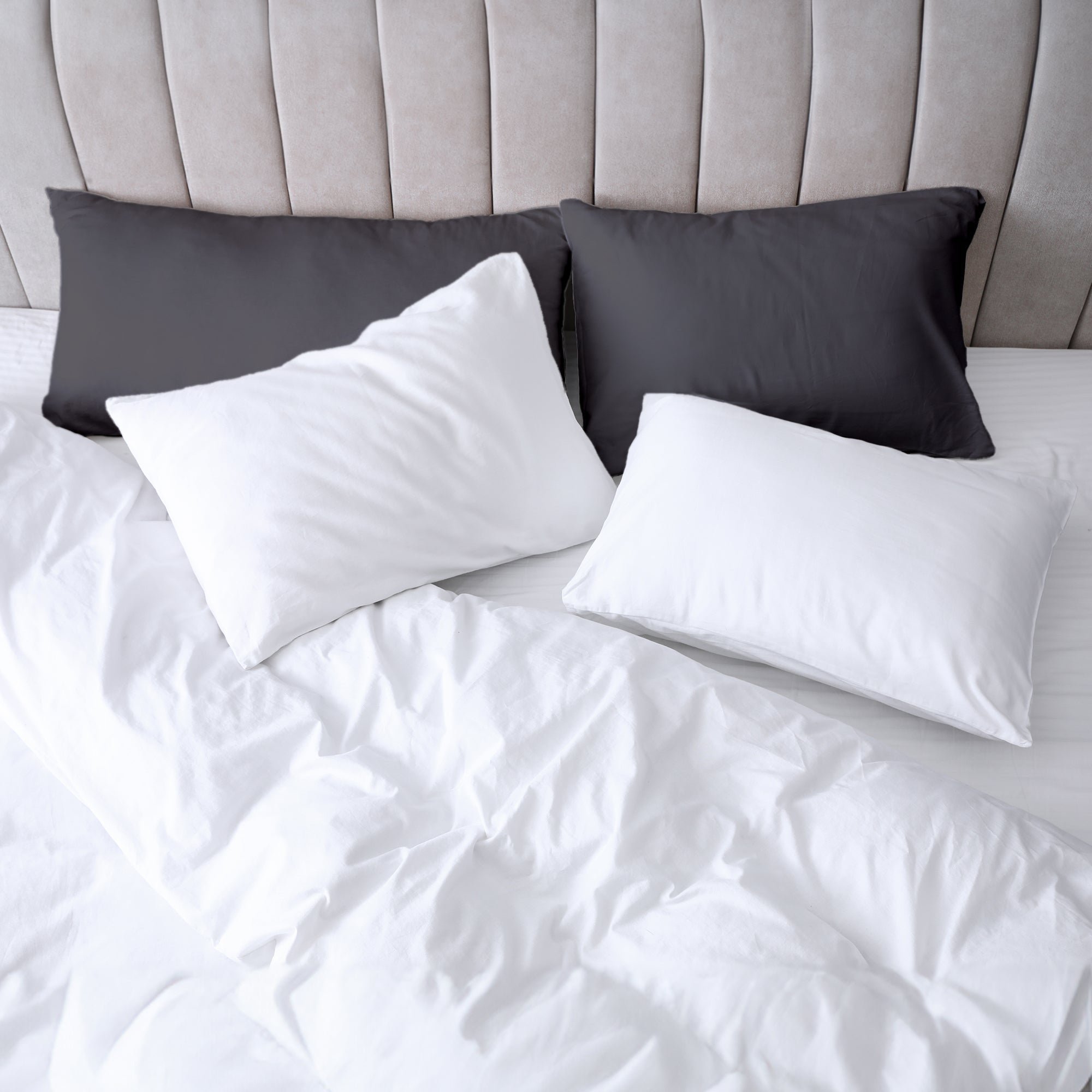 Almohada de salud gris oscuro