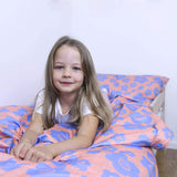 Almohada de salud con patrón de flores para niños