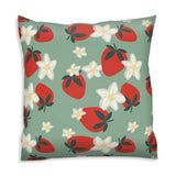 Almohada de salud con diseño de fresas para niños