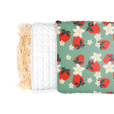 Almohada de salud con diseño de fresas para niños
