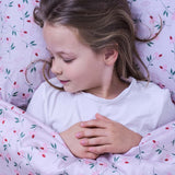 Almohada de salud con patrón de margaritas para niños