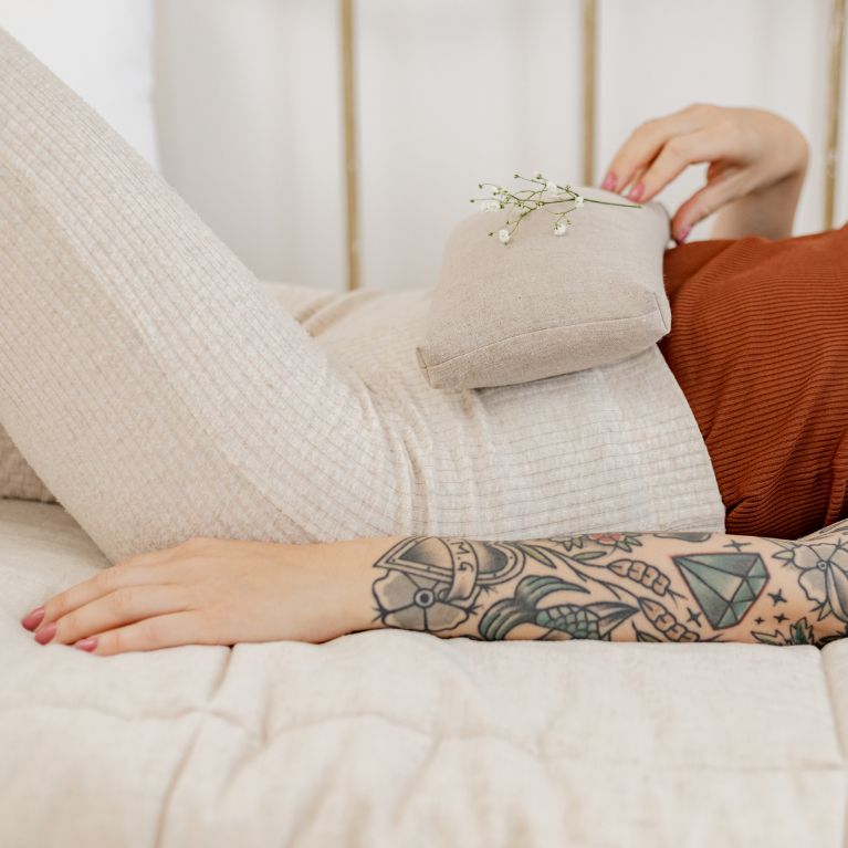 Cojín para regazo - Compresa fría o caliente