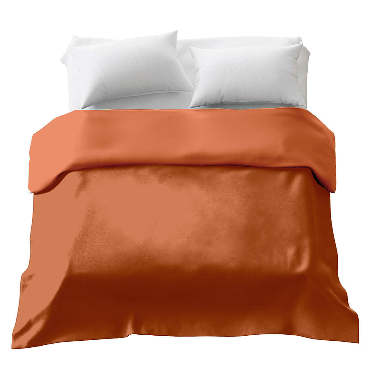 Manta terapéutica original - Funda de algodón en rojo óxido