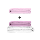 Manta terapéutica original - Juego de mantas con peso para adultos incluyendo 2 fundas a elegir