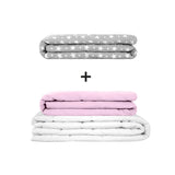 Manta terapéutica original - Juego de mantas con peso para adultos incluyendo 2 fundas a elegir