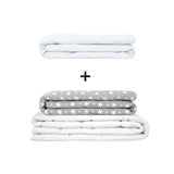 Manta terapéutica original - Juego de mantas con peso para adultos incluyendo 2 fundas a elegir