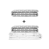 Manta terapéutica original - Juego de mantas con peso para adultos incluyendo 2 fundas a elegir