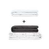 Manta terapéutica original - Juego de mantas con peso para adultos incluyendo 2 fundas a elegir