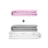 Manta terapéutica original - Juego de mantas con peso para adultos incluyendo 2 fundas a elegir