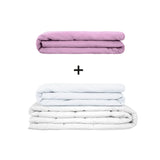 Manta terapéutica original - Juego de mantas con peso para adultos incluyendo 2 fundas a elegir