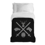 Manta terapéutica original - Funda de algodón con escudo