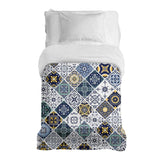 Manta terapéutica original - Funda de algodón Azulejos orientales