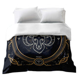 Manta terapéutica original - Funda de algodón Signo zodiacal Aries