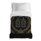 Manta terapéutica original - Funda de algodón Signo zodiacal Géminis