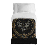 Manta terapéutica original - Funda de algodón Signo zodiacal Tauro