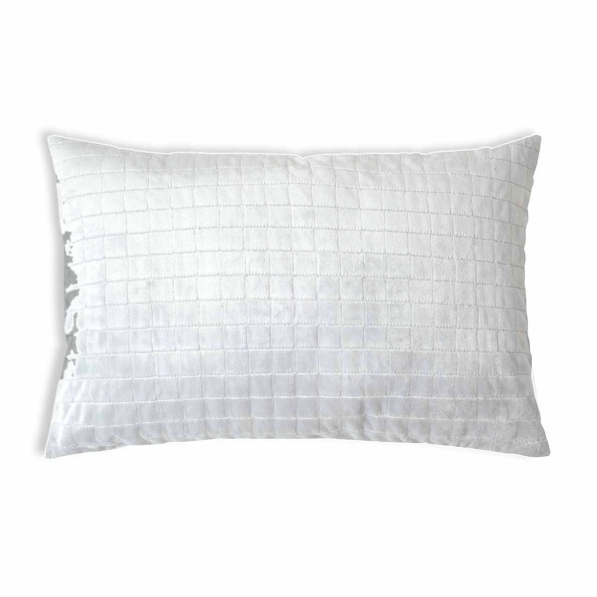 Almohada de salud con funda de 4 estaciones en blanco para adultos