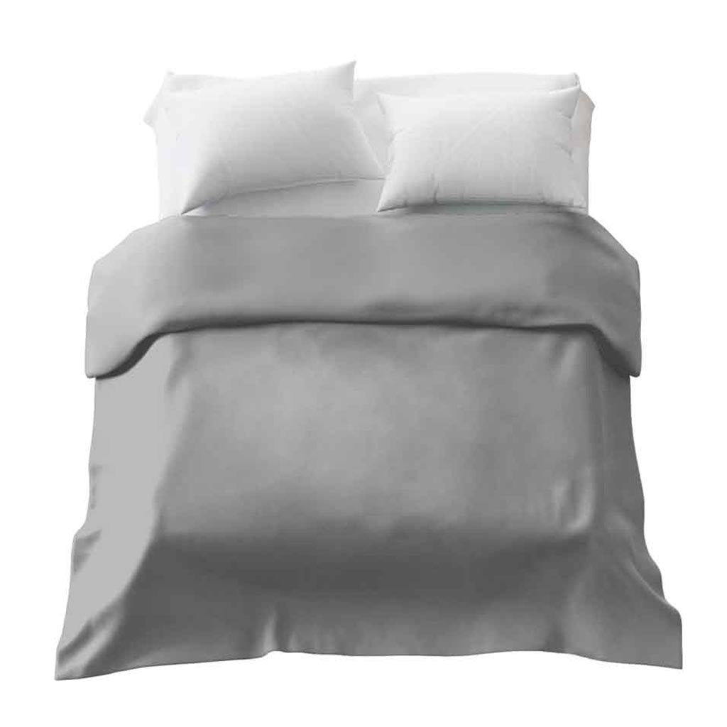 Manta terapéutica original - Funda de algodón en gris claro