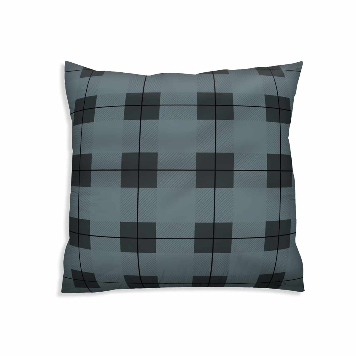 Almohada de salud azul negra para adultos