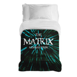 Manta terapéutica original - Funda de algodón con inscripción The Matrix