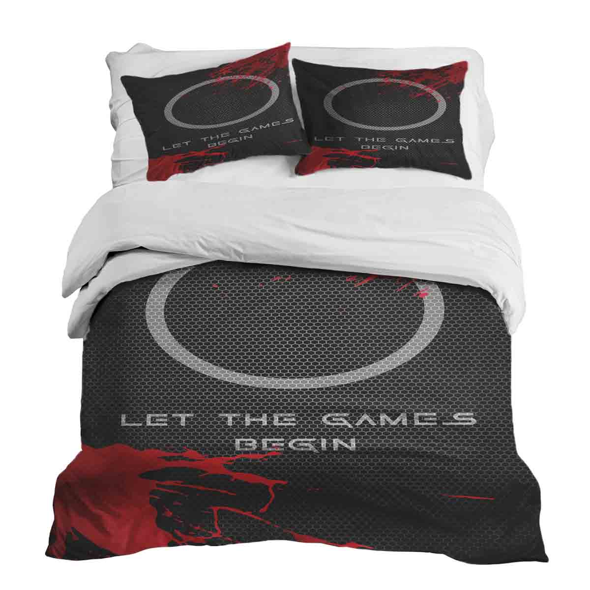 Set de ropa de cama con manta terapéutica inicio del juego