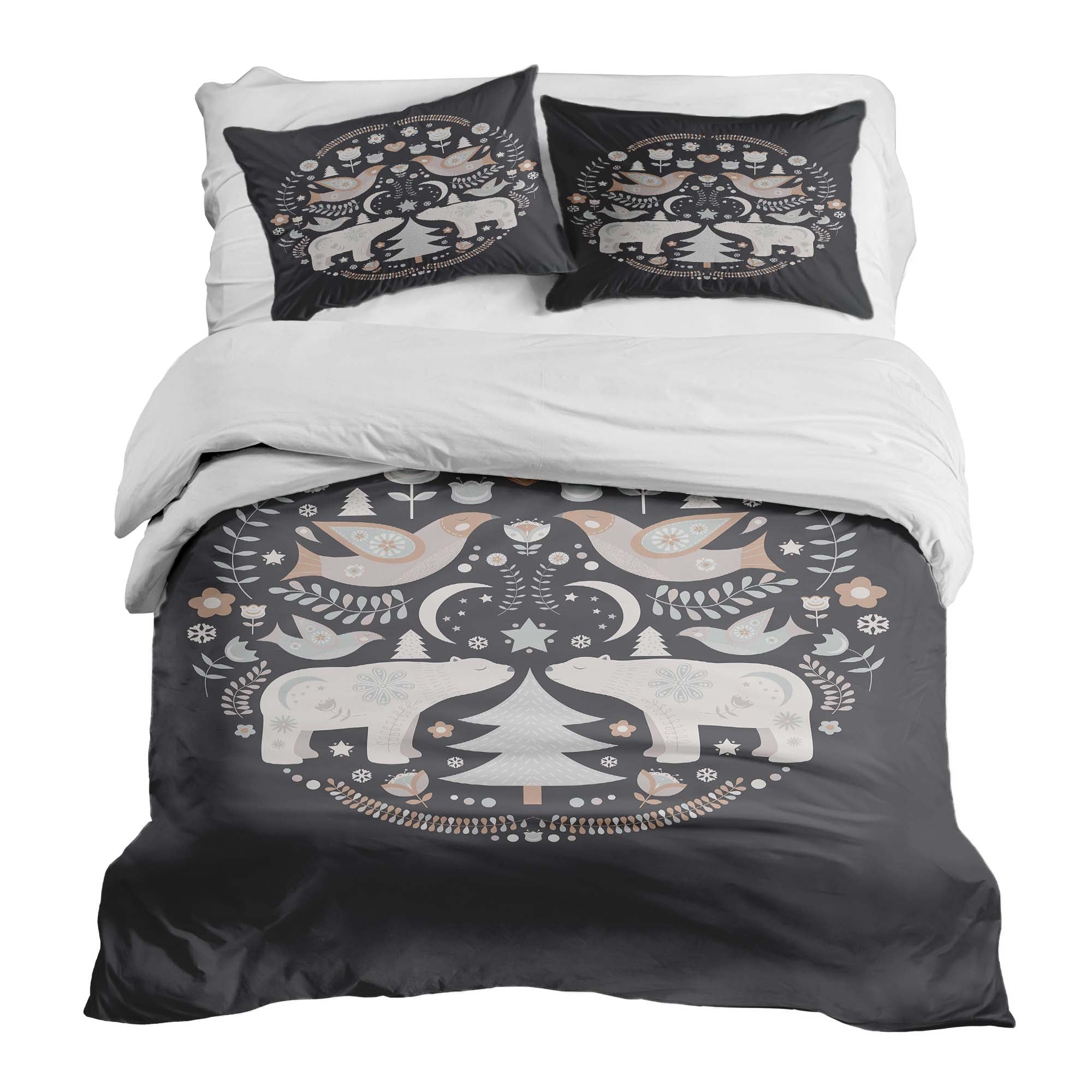 Set de ropa de cama y mantas terapéuticas Navidad en Moscú