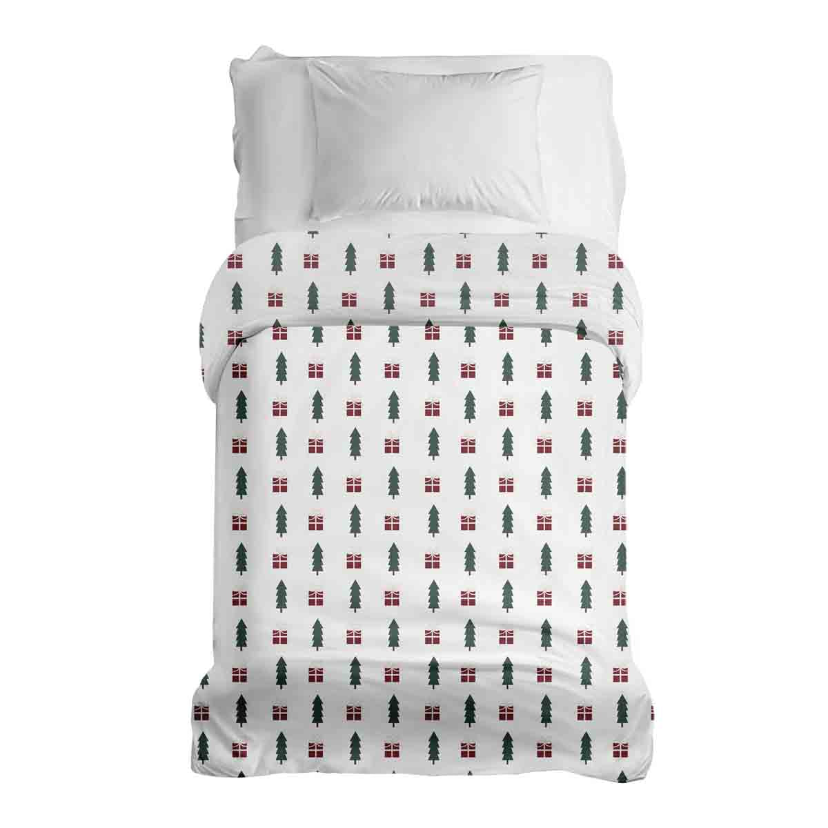 Manta terapéutica original - Funda de algodón ambiente navideño