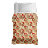 Manta terapéutica original - Funda de algodón gallo chino