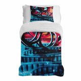 Set de ropa de cama con reloj de mecanismo para mantas terapéuticas