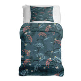 Juego de ropa de cama con manta terapéutica Flores de primavera