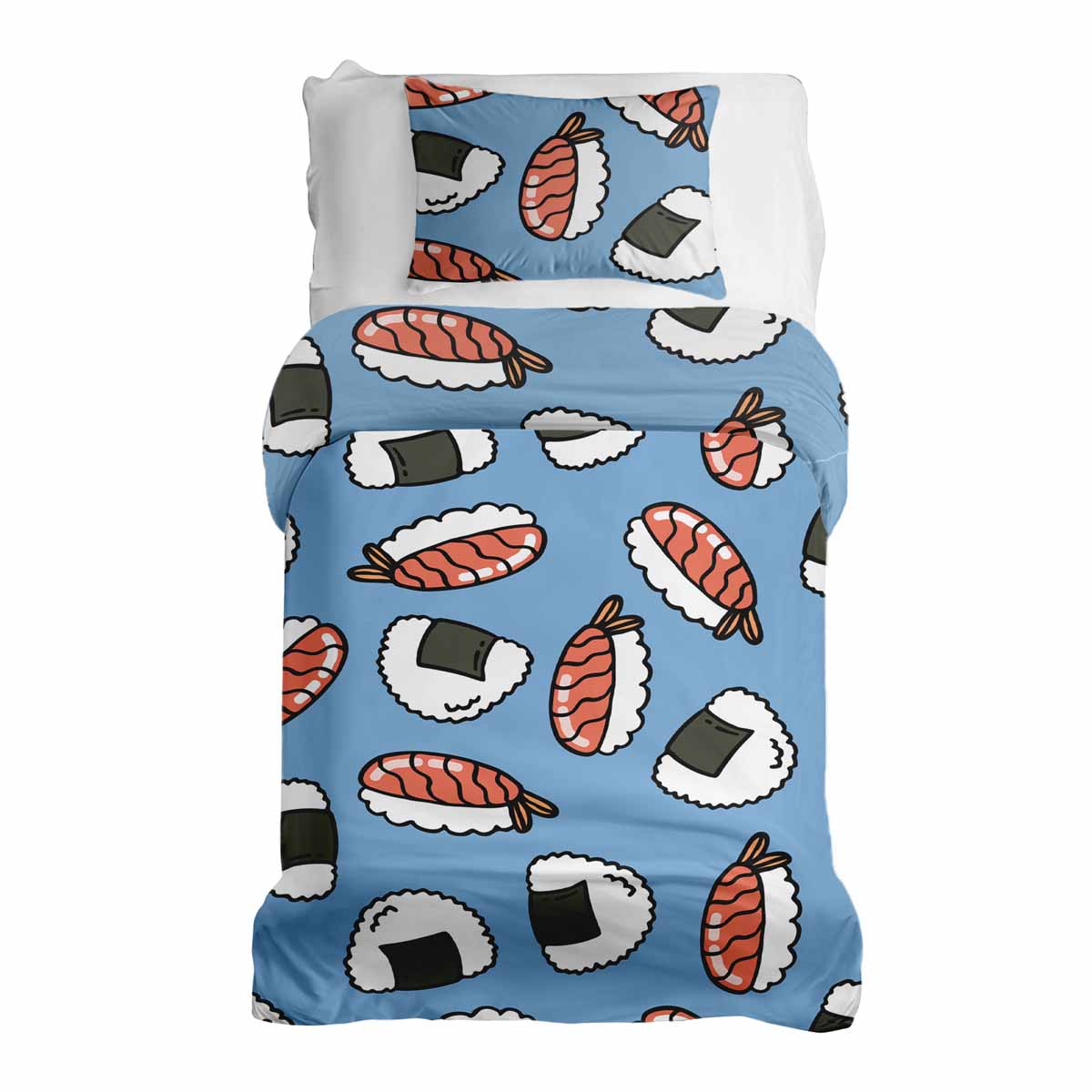 Set de ropa de cama con mantas terapéuticas y sashimi