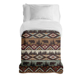 Manta terapéutica original - Funda de algodón marrón Noruega