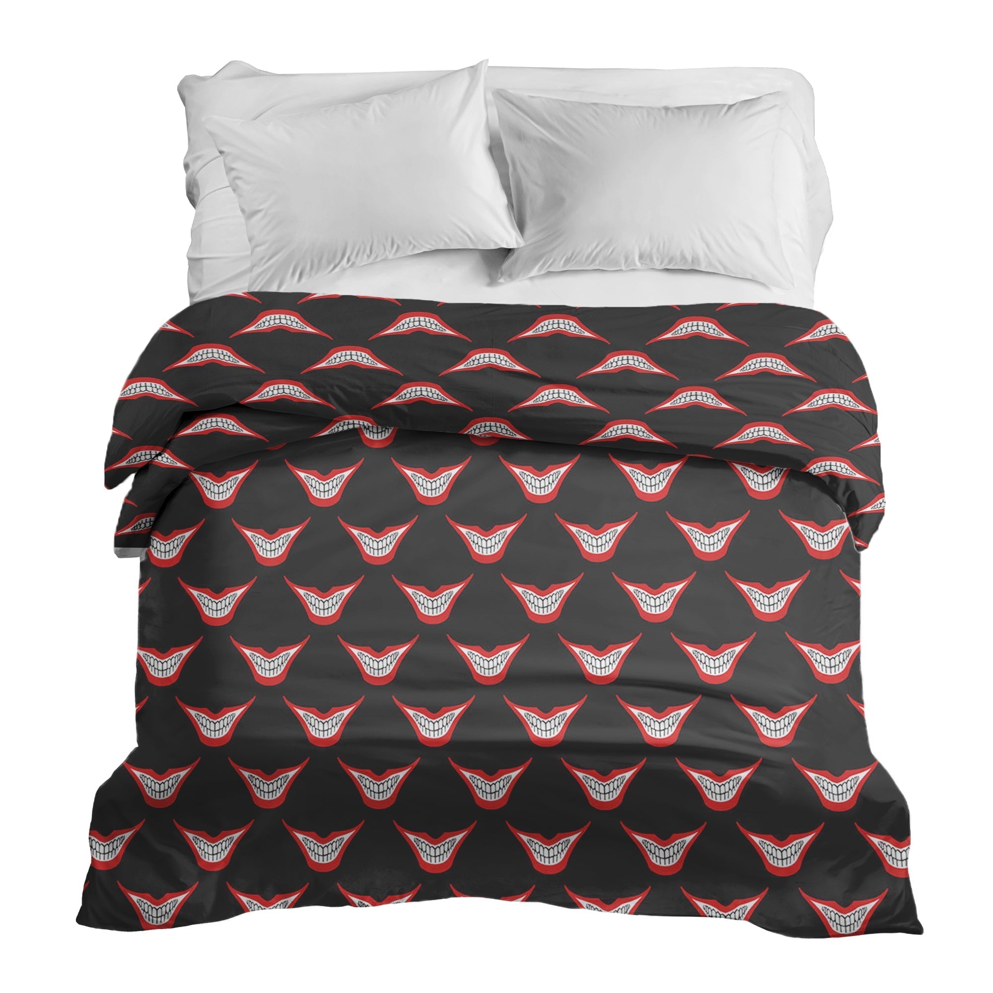 Manta terapéutica original - Funda de algodón Boca sonriente