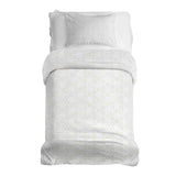 Set de ropa de cama con manta terapéutica y dientes de león abstractos