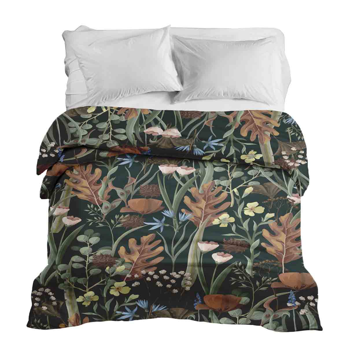 Manta terapéutica original - Funda de algodón Pradera de otoño