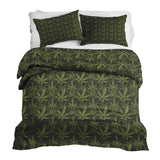 Set de ropa de cama con manta terapéutica de hoja de cáñamo