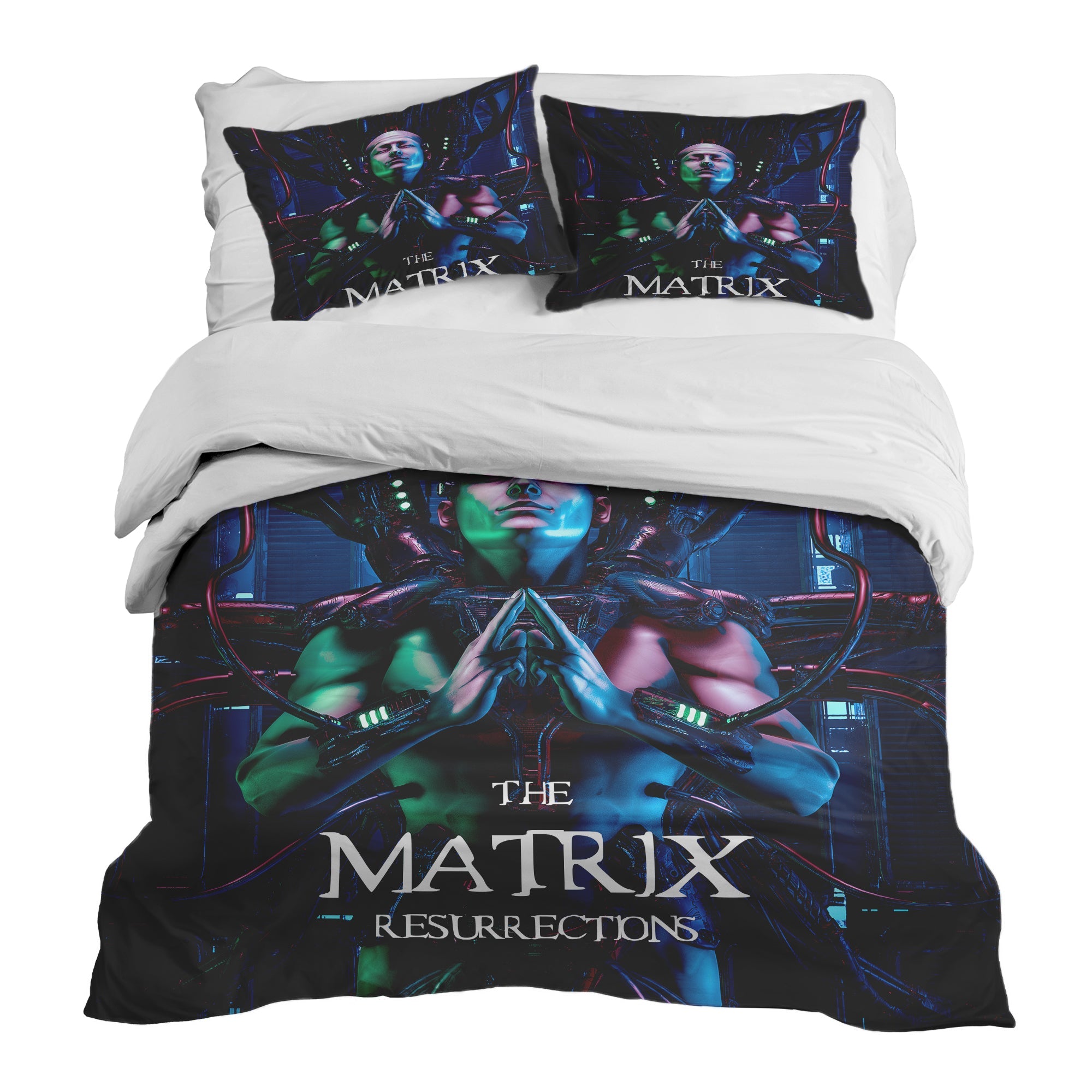 Set de ropa de cama y manta terapéutica Matrix Resurrections