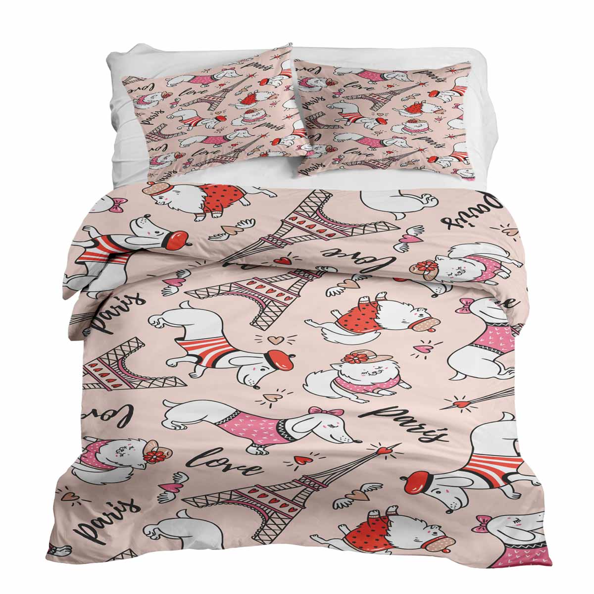 Set de ropa de cama para perros Terapiedecken en París
