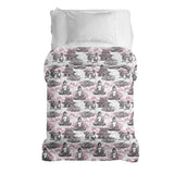 Manta terapéutica original - Funda de algodón con Buda rosa