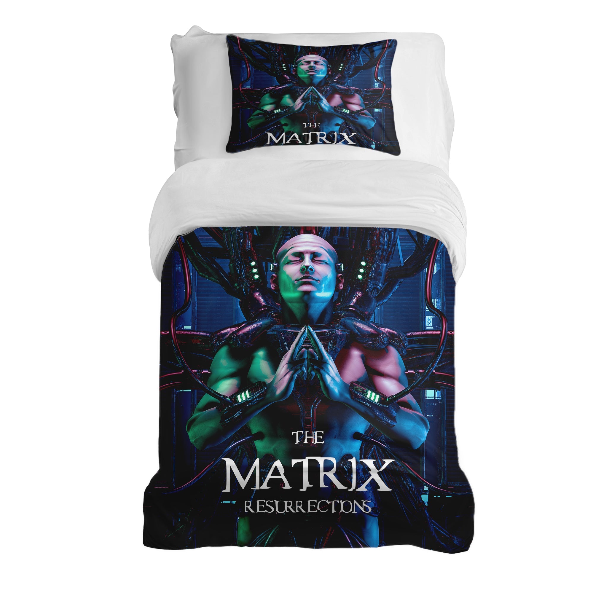Set de ropa de cama y manta terapéutica Matrix Resurrections