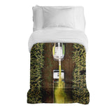 Manta terapéutica original - Funda de algodón Campo verde