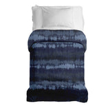 Manta terapéutica original - Funda de algodón ondas sonoras azules