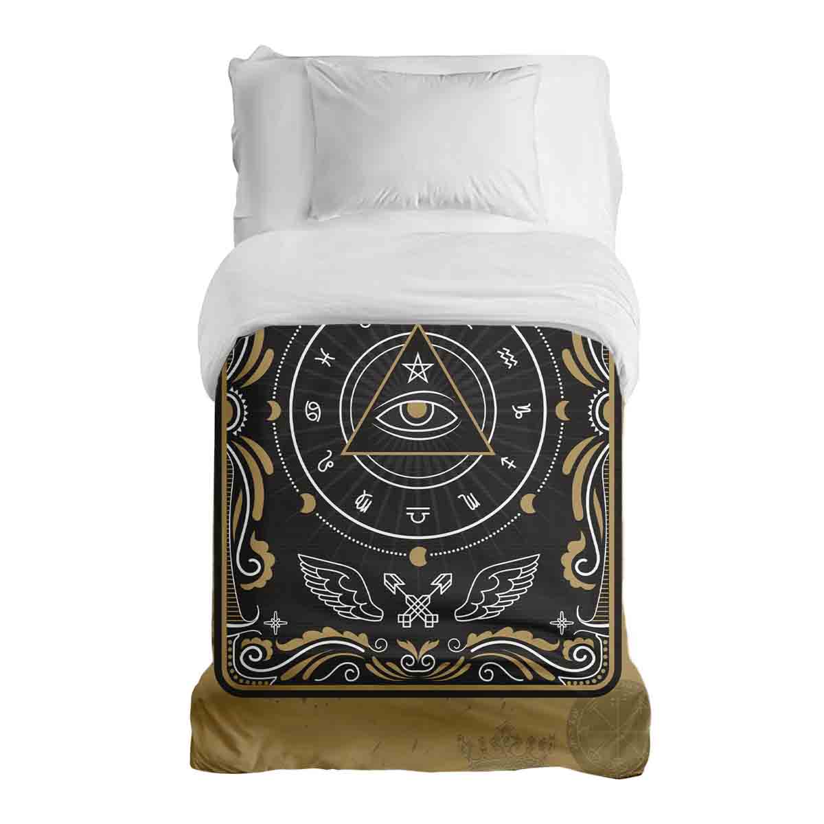 Manta terapéutica original - Funda de algodón ojo