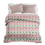 Juego de ropa de cama con manta terapéutica Navidad en Noruega