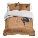 Mantas terapéuticas ropa de cama círculos en el campo