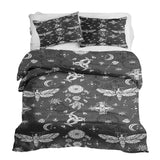 Set de ropa de cama con manta terapéutica Libélula espeluznante