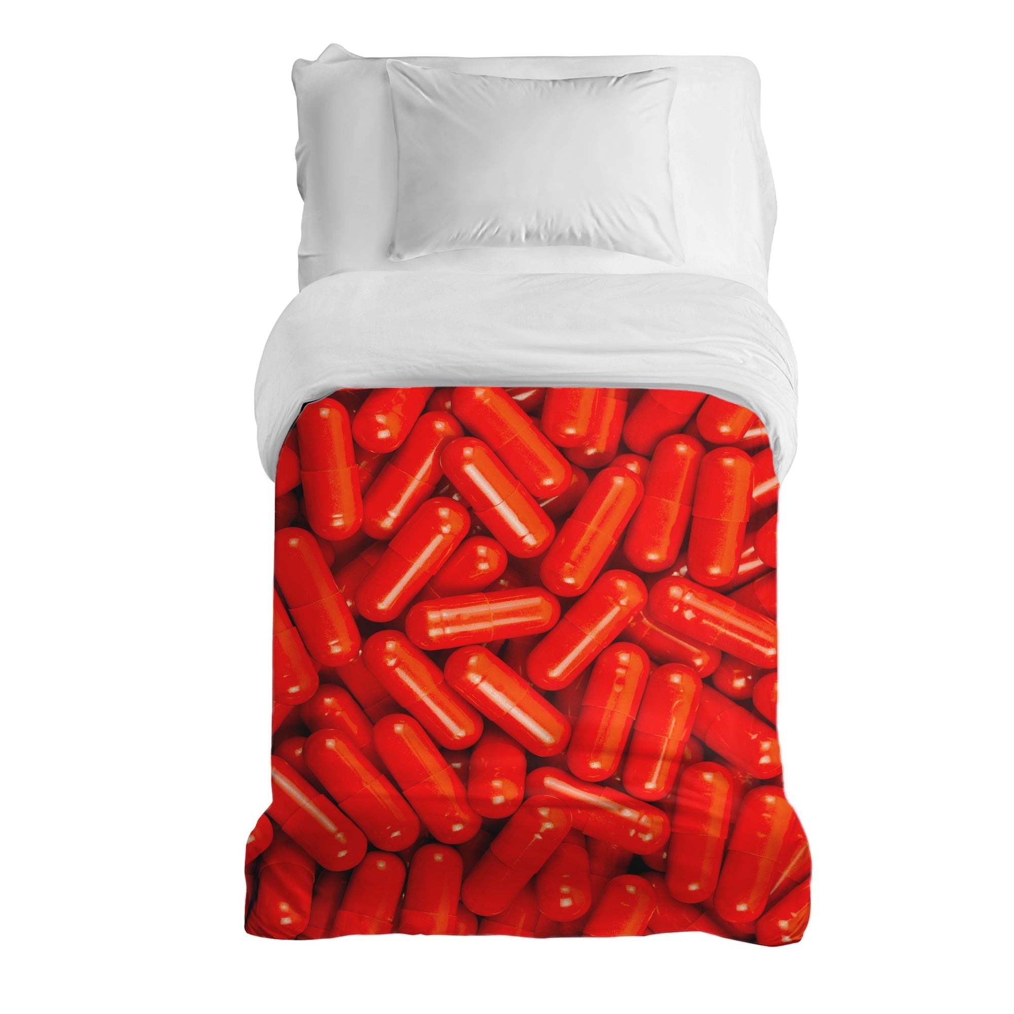 Manta terapéutica original - Funda de algodón roja Tabletten