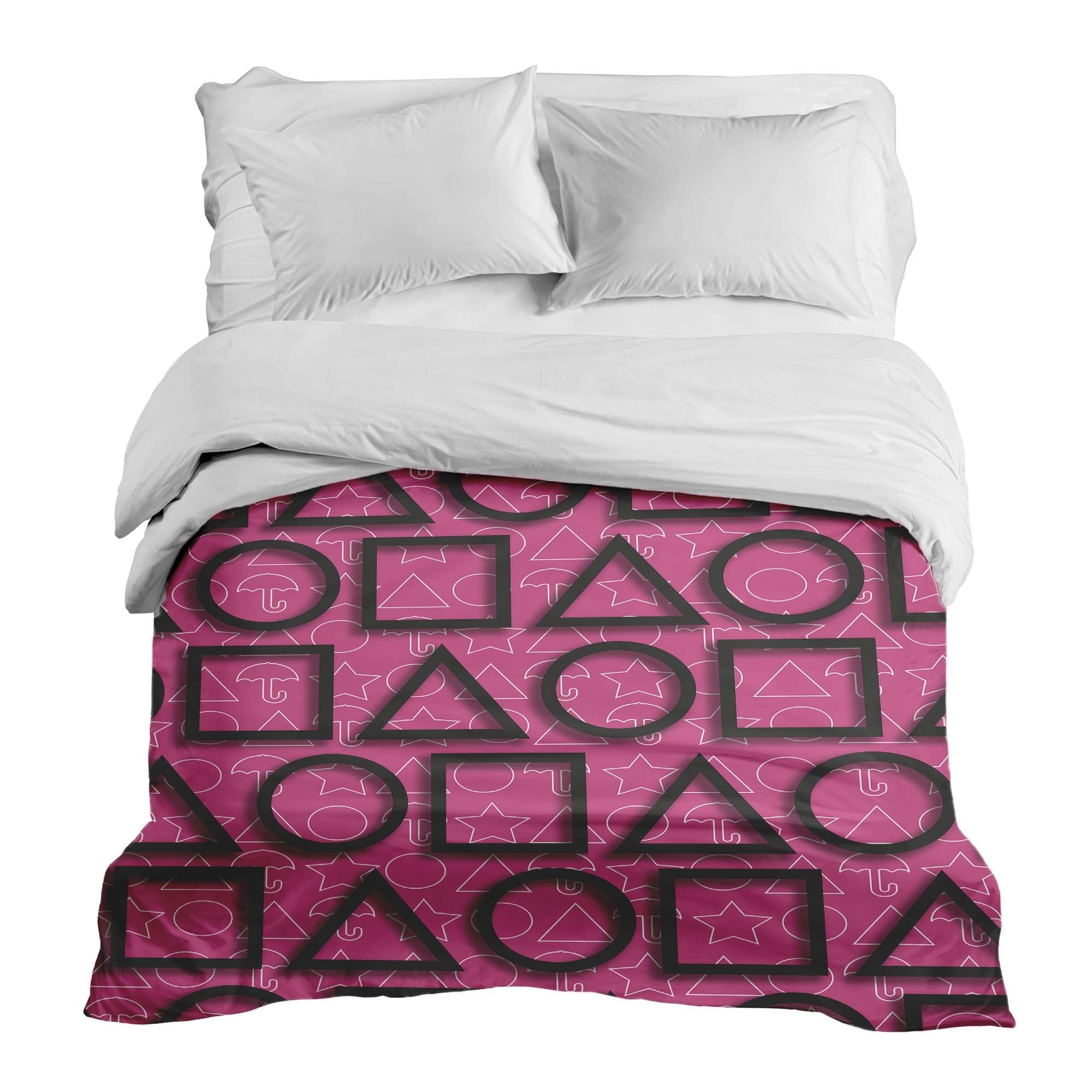 Manta terapéutica original - Funda de algodón Pink Squid