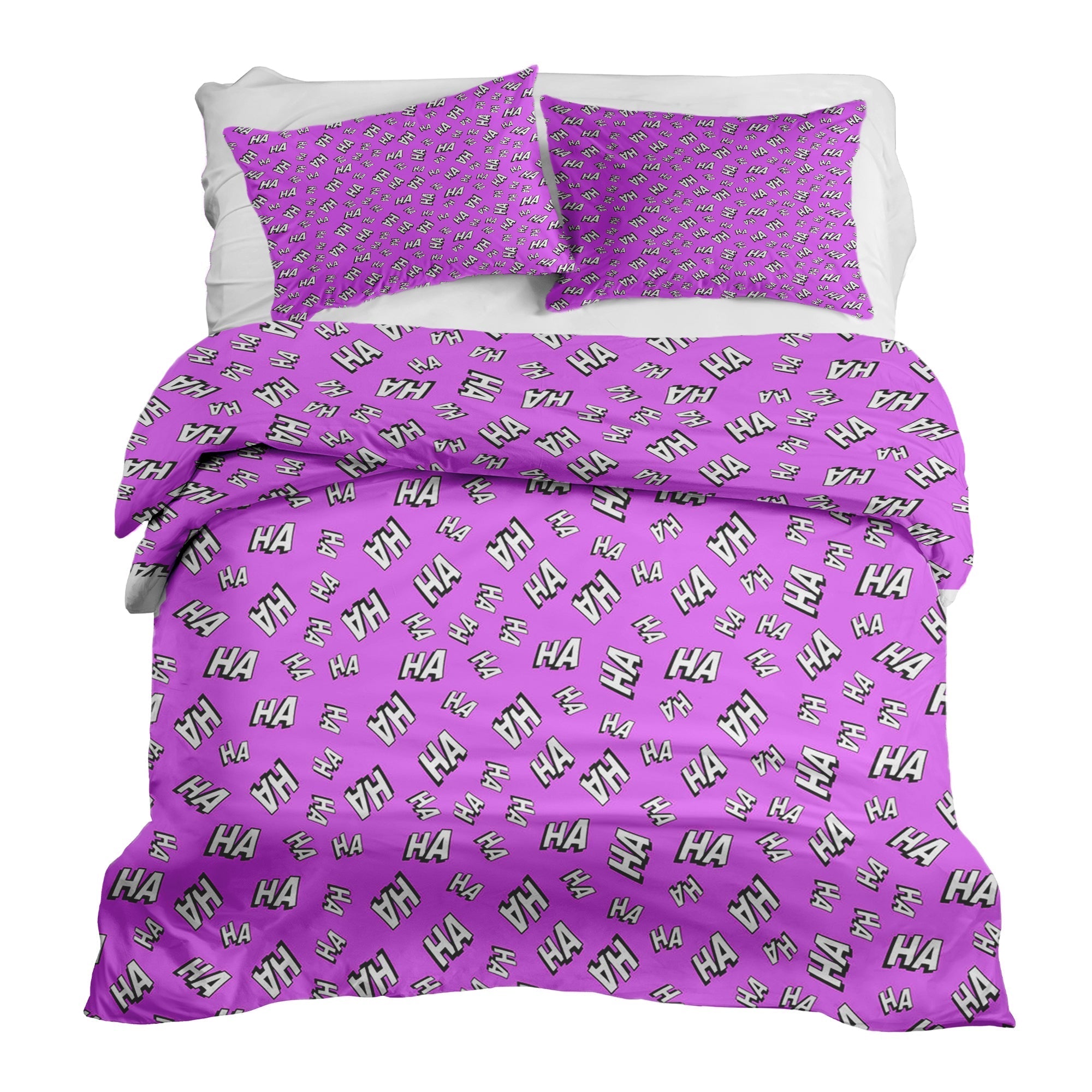 Set de ropa de cama con manta terapéutica Ha Ha Ha