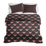 Set de ropa de cama con manta terapéutica Boca sonriente